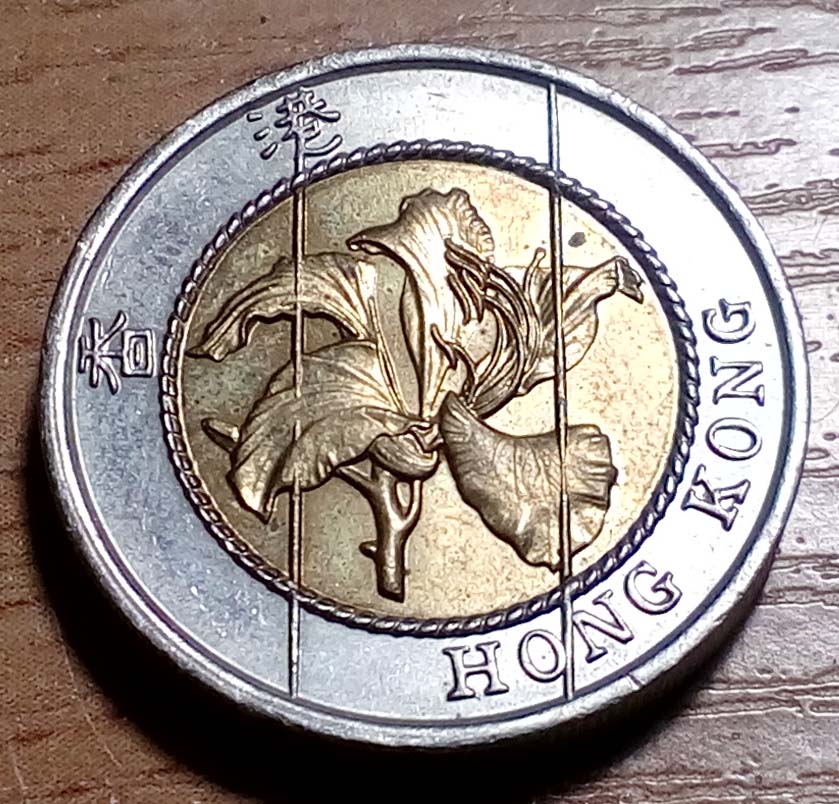 Hong-Kong-10-Dollars-1994---Something-Strange-With-A-Coin!-What-Is-It?